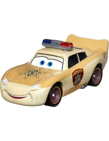 Vehículo de Metal Disney Pixar Cars Rayo McQueen 1:55