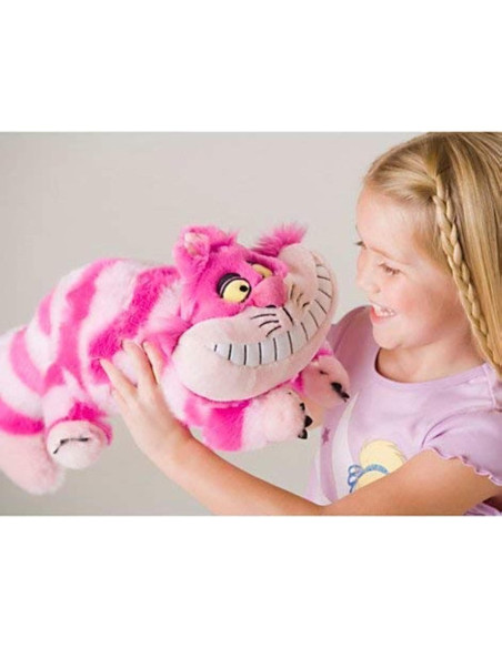 Peluche Gato de Cheshire Disney 30 cm Bordado Detalles