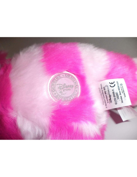 Peluche Gato de Cheshire Disney 30 cm Bordado Detalles