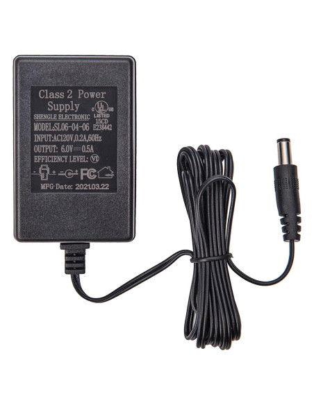 Cargador 6V Weelye para Coche de Paseo Eléctrico Niños