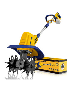 Cultivador de Jardín Inalámbrico ADOTOCAM 20V 360RPM 23cm