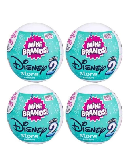 5 Sorpresa Mini Marcas Disney Store - Cápsulas Coleccionables