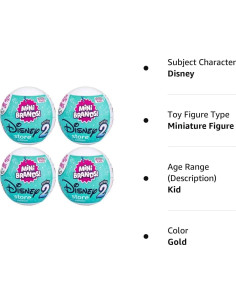 5 Sorpresa Mini Marcas Disney Store - Cápsulas Coleccionables 2