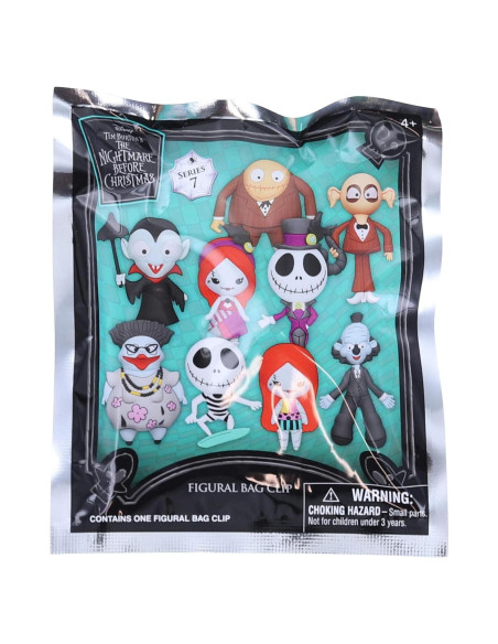 Clip de Bolsa Espuma 3D Disney La Pesadilla Antes de Navidad