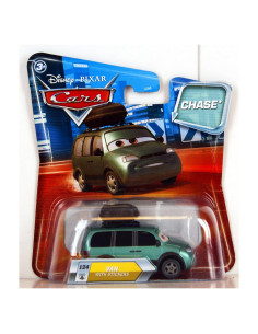 Coche de Metal Fundido Disney Pixar Cars 1:55 Furgoneta con Ojos