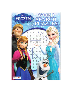 Libro Jumbo Búsqueda de Palabras Disney Frozen 64 Páginas