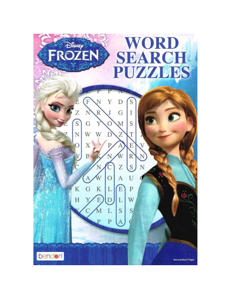 Libro Jumbo Búsqueda de Palabras Disney Frozen 64 Páginas