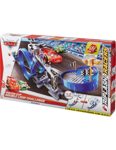 Pista de Acrobacias Riplash Racers Mattel con Rayo McQueen