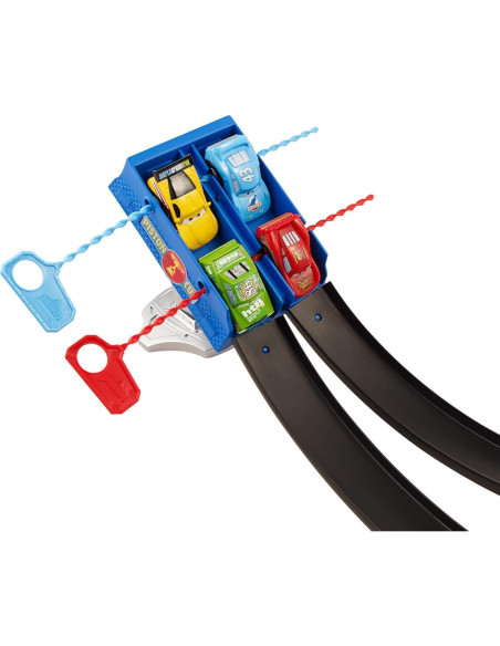 Pista de Acrobacias Riplash Racers Mattel con Rayo McQueen