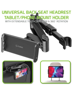 Soporte Ajustable para Teléfono y Tableta Cellet PH350BK 2