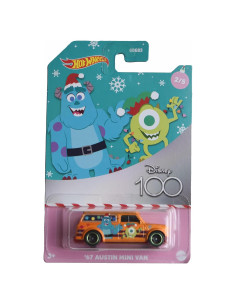 Hot Wheels Mini Van '67 Austin Naranja 1:64 Mattel