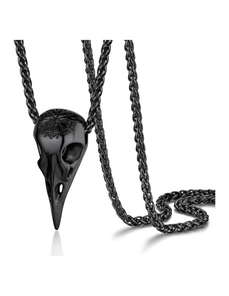 Collar Viking Prosteel 22" Acero Inoxidable Martillo Thor