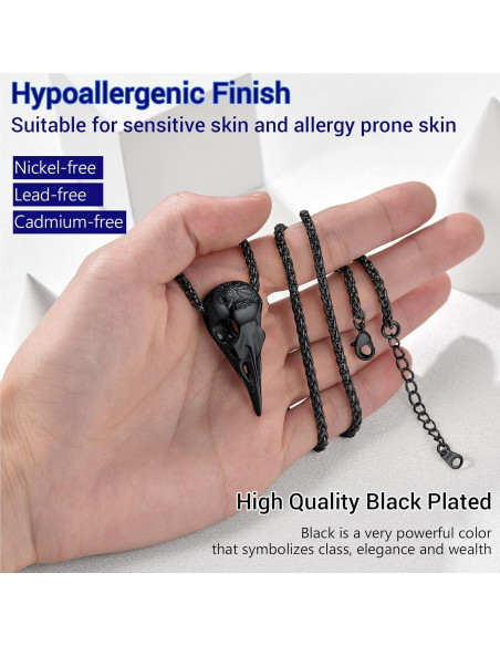 Collar Viking Prosteel 22" Acero Inoxidable Martillo Thor