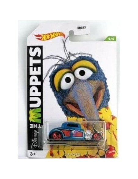 Conjunto 5 Vehículos Hot Wheels Muppets 2021 - Mattel