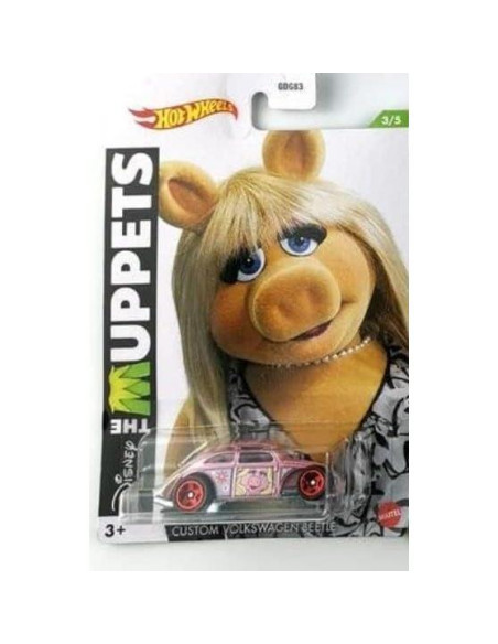 Conjunto 5 Vehículos Hot Wheels Muppets 2021 - Mattel