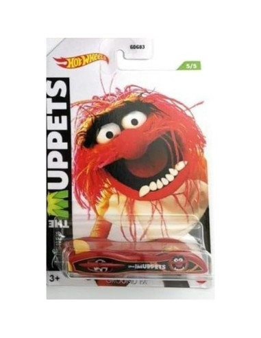 Conjunto 5 Vehículos Hot Wheels Muppets 2021 - Mattel