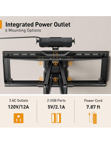 Soporte de Pared para TV Perlegear PGLF11 42-90" 68kg