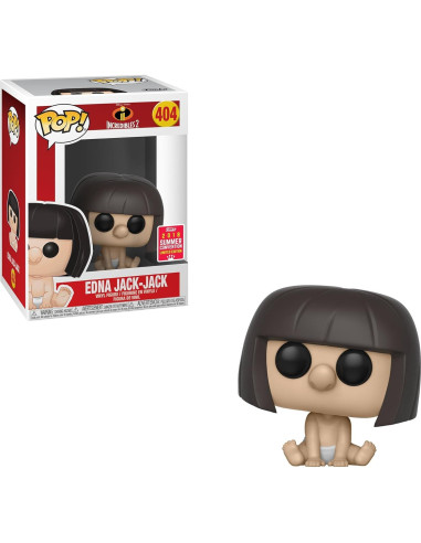 Figura Pop Edna Jack-Jack Exclusivo Funko Incredibles 2 9.5cm