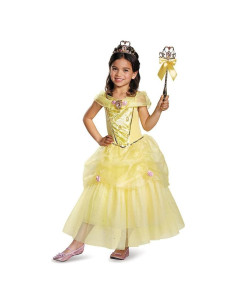 Disfraz Deluxe Belle La Bella y la Bestia Niñas 7-8 años