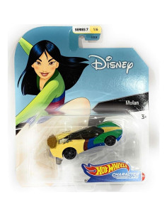 Coche de Personaje Hot Wheels Mulan 1:64 Mattel 2