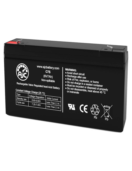 Batería AJC 6V 7Ah Compatible Kid Trax CARS Baja McQueen