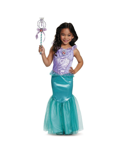 Vestido de La Sirenita Ariel Deluxe Disney 7-8 años