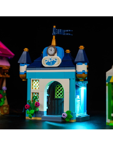 Kit de Luz LED VONADO para LEGO Aventura Mercado Princesas 43246
