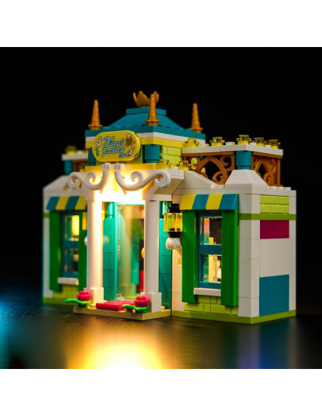 Kit de Luz LED VONADO para LEGO Aventura Mercado Princesas 43246