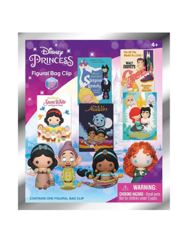 Figuras 3D Princesas Disney Monogram Bolsa Ciega 5cm