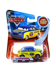 Coche de Fundición Cars Mattel 1:55 Tom con Ojos Lenticulares