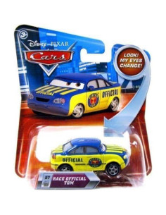 Coche de Fundición Cars Mattel 1:55 Tom con Ojos Lenticulares 2