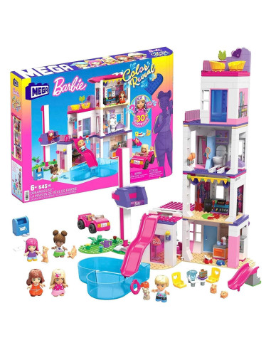 Set de Construcción MEGA Barbie Casa de Ensueño 545 Piezas