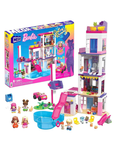 Set de Construcción MEGA Barbie Casa de Ensueño 545 Piezas