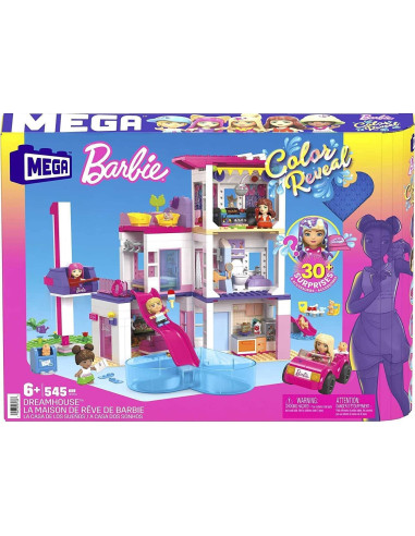Set de Construcción MEGA Barbie Casa de Ensueño 545 Piezas