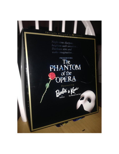 Muñecas Barbie y Ken Fantasma de la Ópera Ed. Limitada