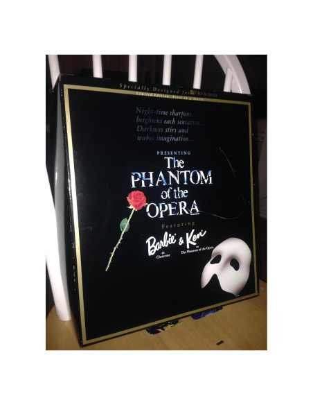 Muñecas Barbie y Ken Fantasma de la Ópera Ed. Limitada