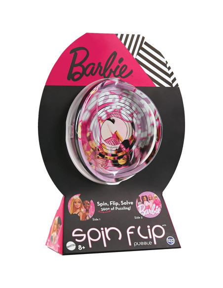 Rompecabezas 3D Spin Flip Barbie Chicas Glam 12 Anillos