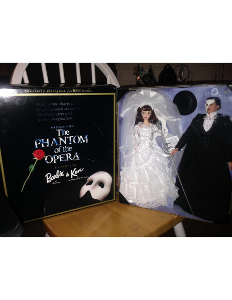 Muñecas Barbie y Ken Fantasma de la Ópera Ed. Limitada