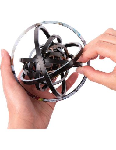 Rompecabezas 3D Spin Flip Barbie Chicas Glam 12 Anillos