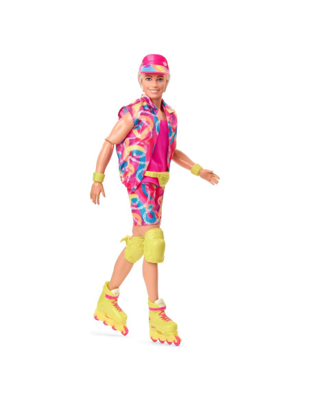Muñeco Ken Barbie Traje Patinaje Retro 15x33x8 cm