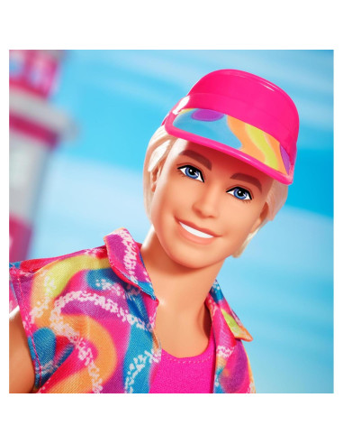 Muñeco Ken Barbie Traje Patinaje Retro 15x33x8 cm