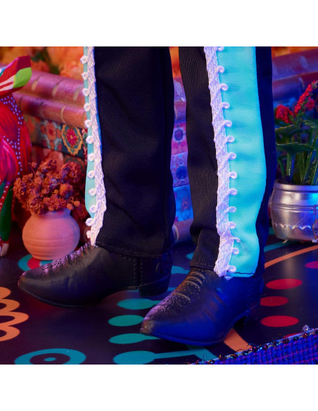 Muñeca Ken Barbie Día de Muertos 2024 Traje Negro Azul