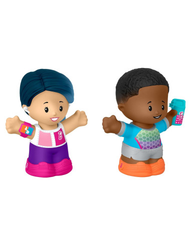 Set de Figuras Little People Fisher-Price Barbie Bienestar