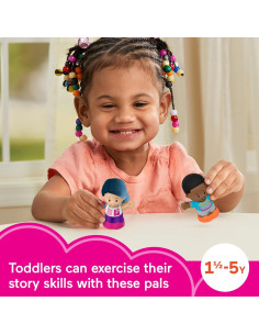 Set de Figuras Little People Fisher-Price Barbie Bienestar 2