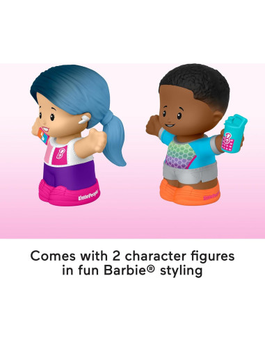 Set de Figuras Little People Fisher-Price Barbie Bienestar