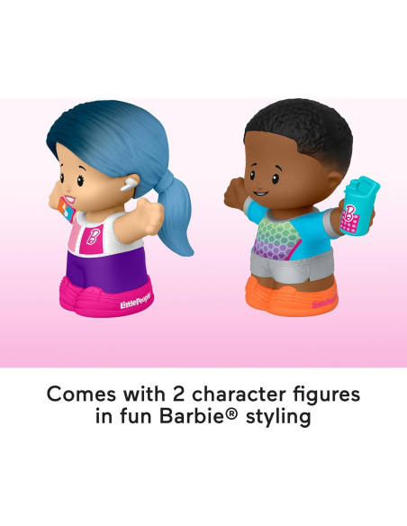 Set de Figuras Little People Fisher-Price Barbie Bienestar