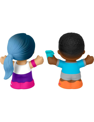 Set de Figuras Little People Fisher-Price Barbie Bienestar