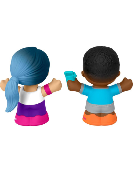 Set de Figuras Little People Fisher-Price Barbie Bienestar