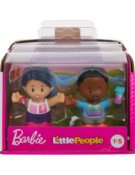 Set de Figuras Little People Fisher-Price Barbie Bienestar
