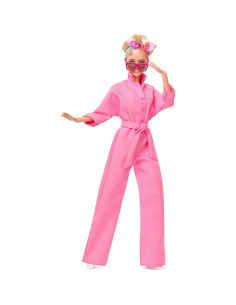 Muñeca Barbie en Mono Rosa - Mattel HRF29 - 32.4 cm 2